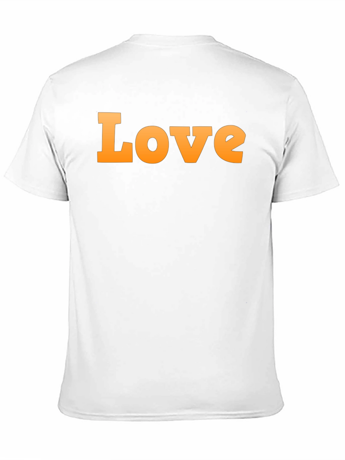Love Graphic Print Crew Neck T-Shirt