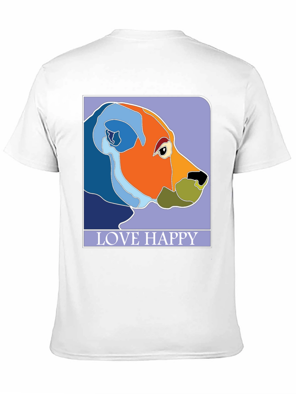Love Happy Art T-Shirt - Stylish Graphic Tee