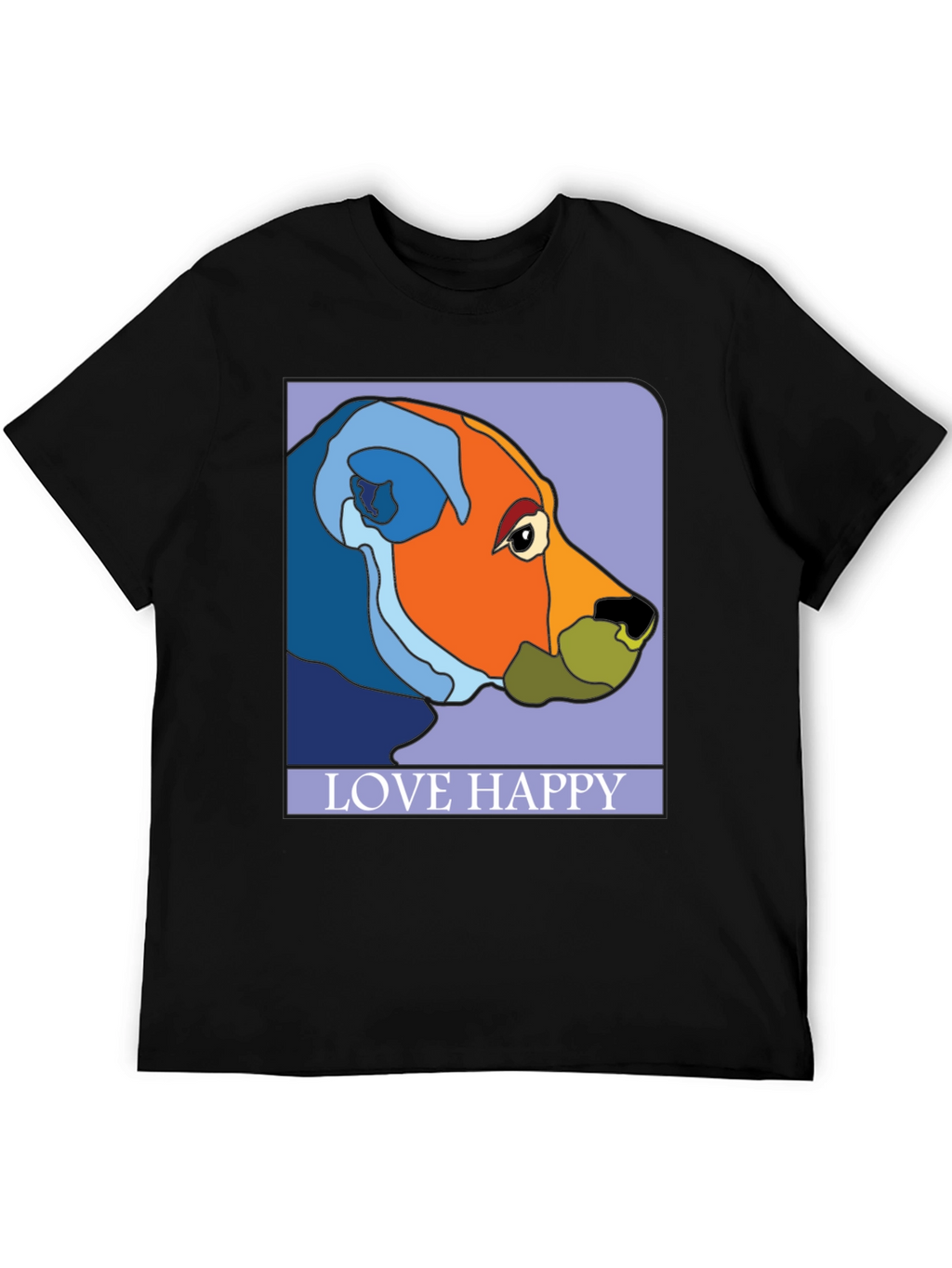 Love Happy Art T-Shirt - Stylish Graphic Tee