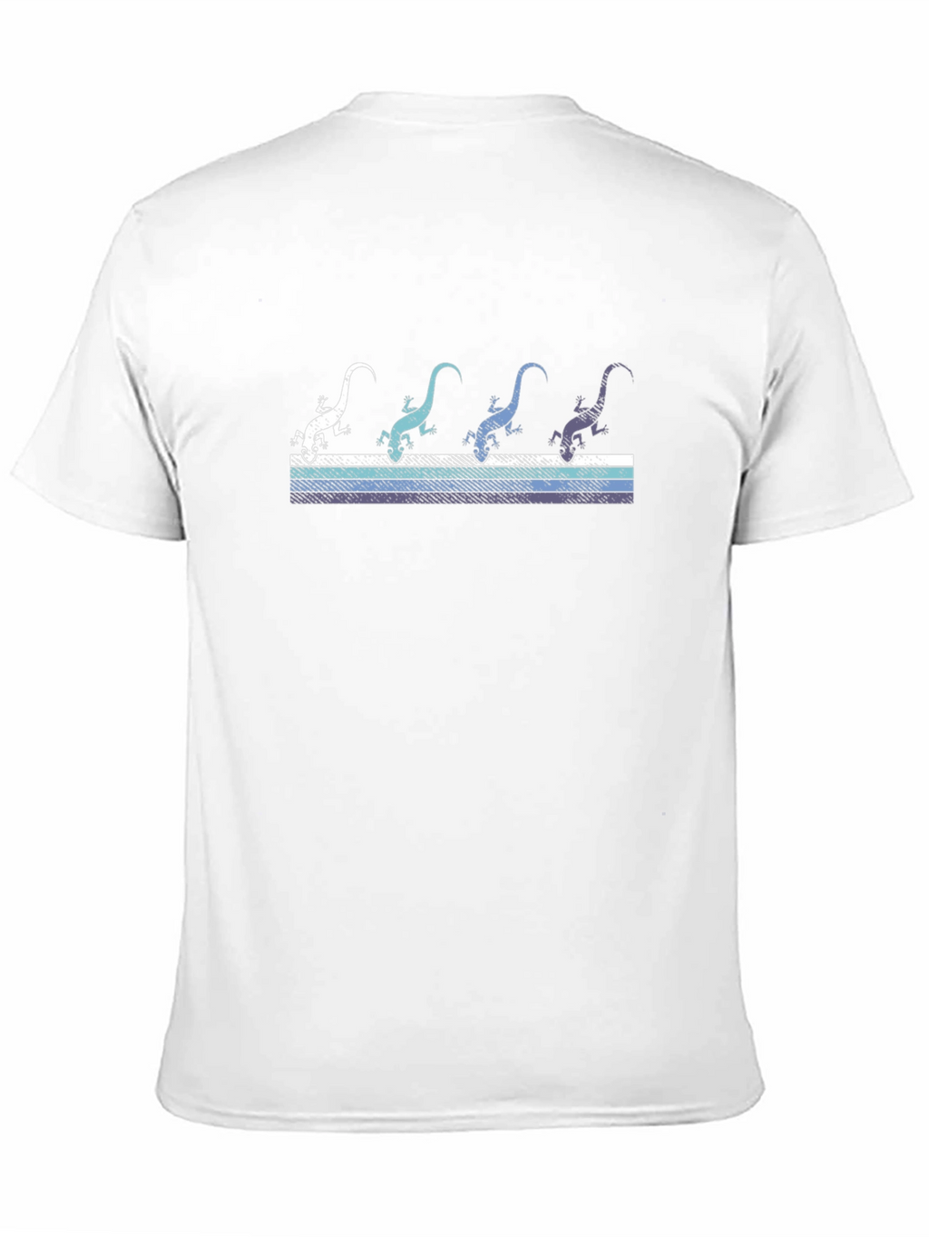 Retro Lizard Graphic Tee - Cool Reptile Design