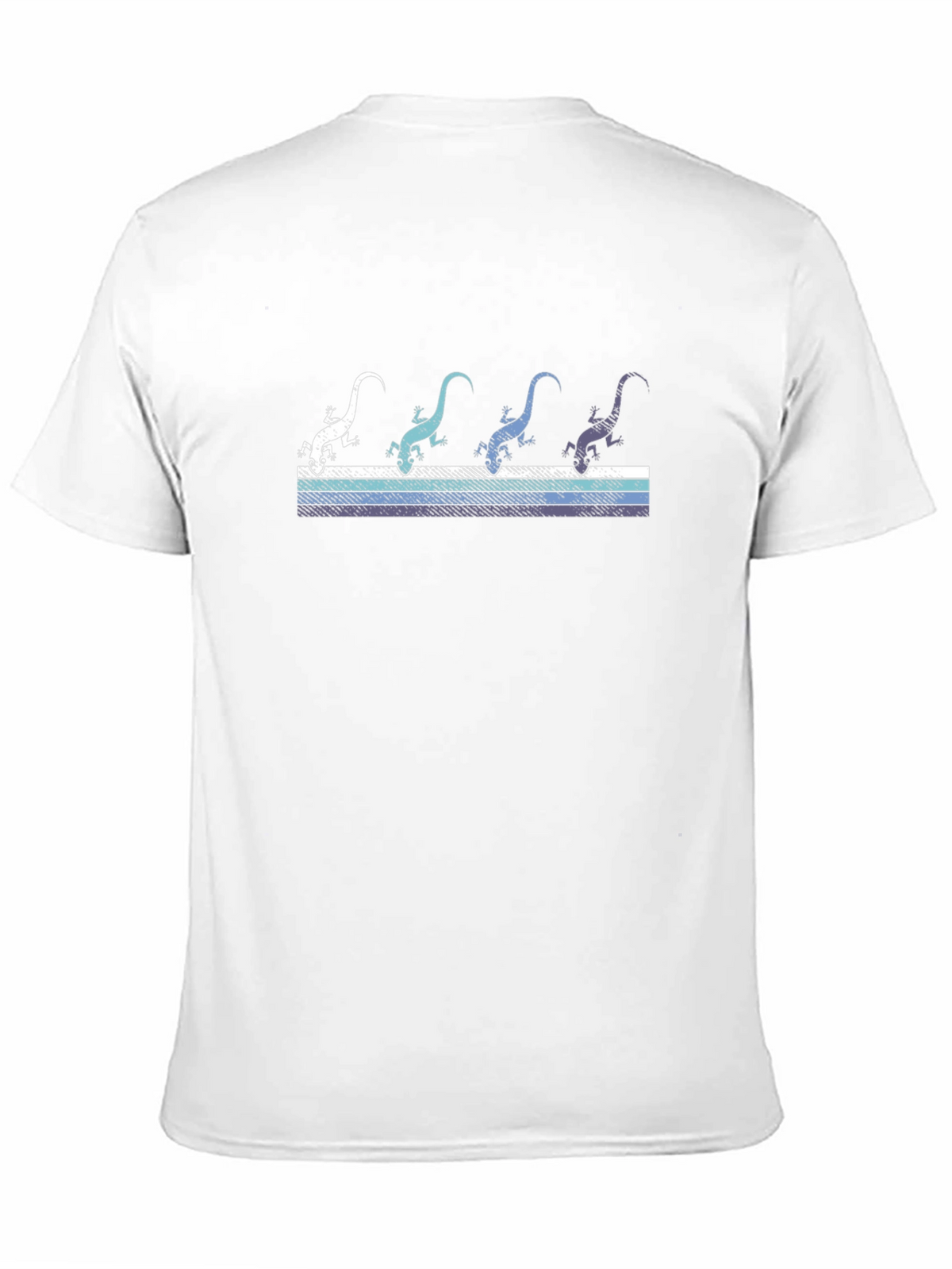 Retro Lizard Graphic Tee - Cool Reptile Design