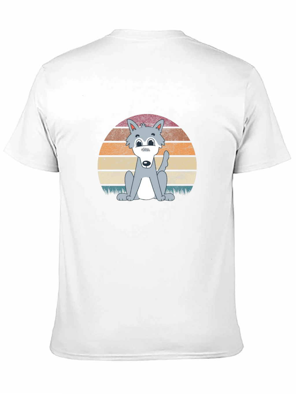 Wolf Graphic T-Shirt - Retro Style Comfort