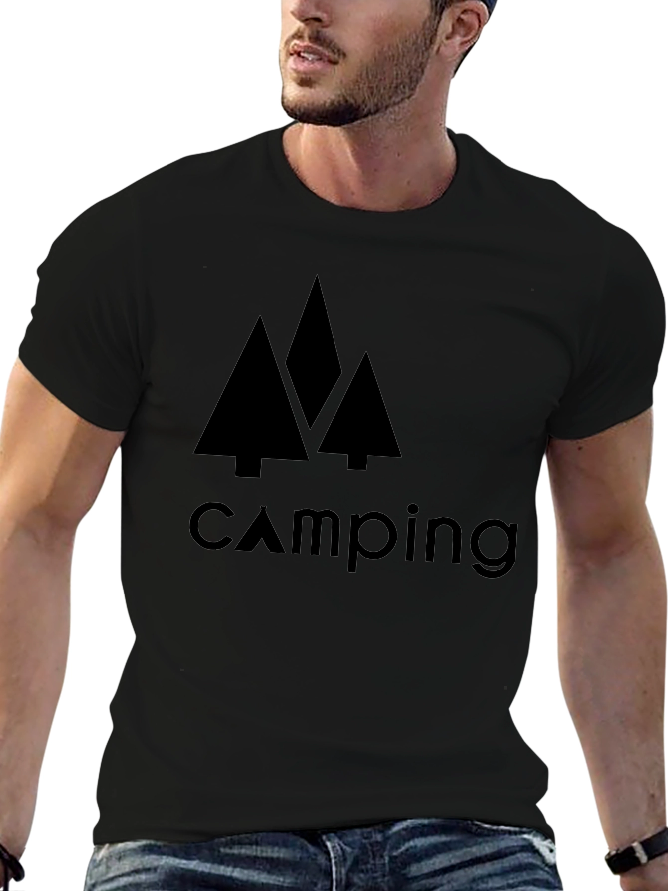 Camping Graphic T-Shirt - Nature Inspired Tee