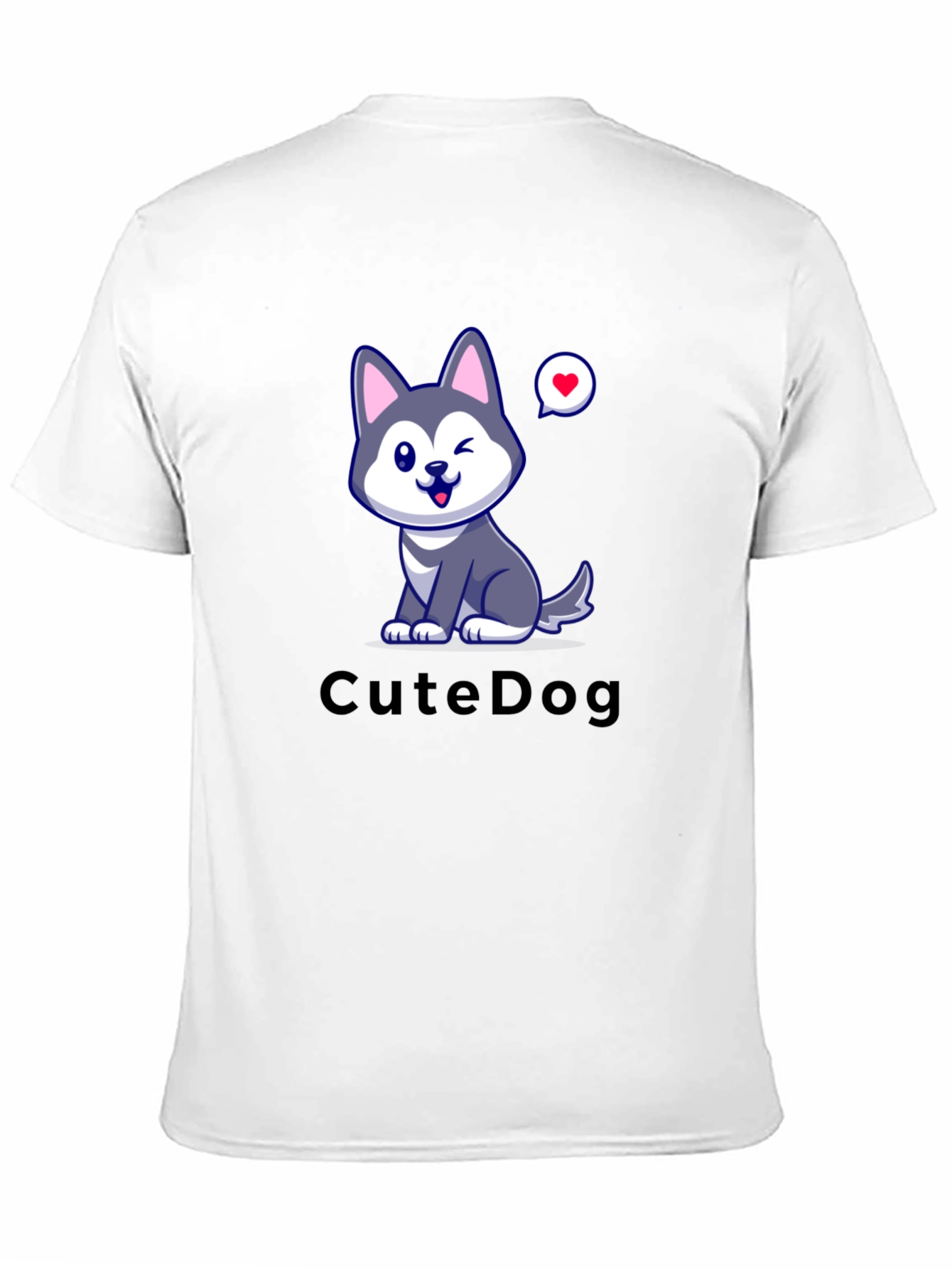 Cute Dog Graphic T-Shirt