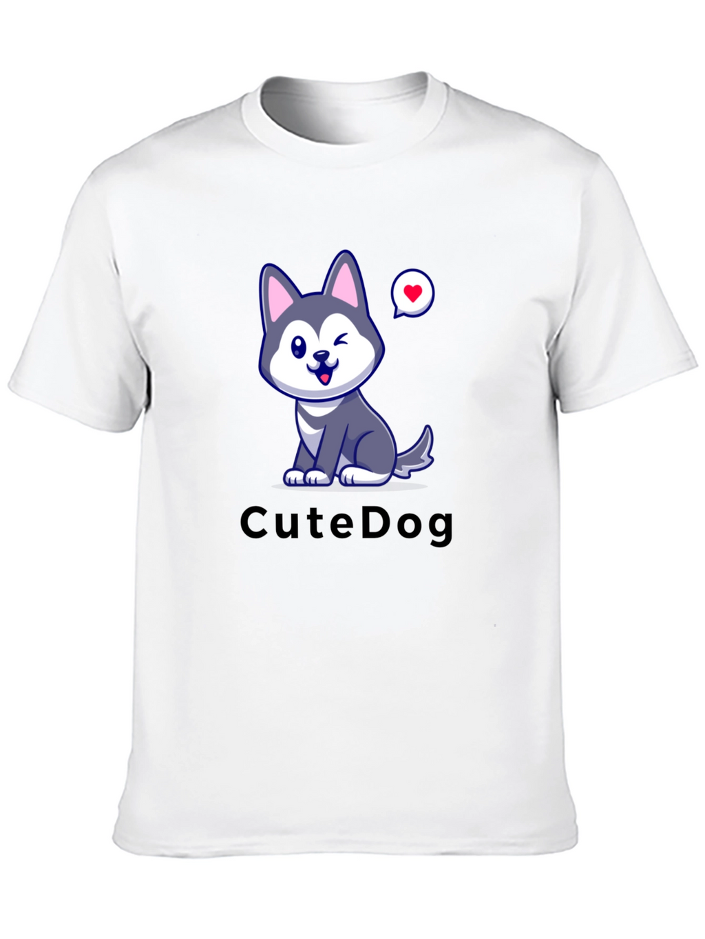 Cute Dog Graphic T-Shirt