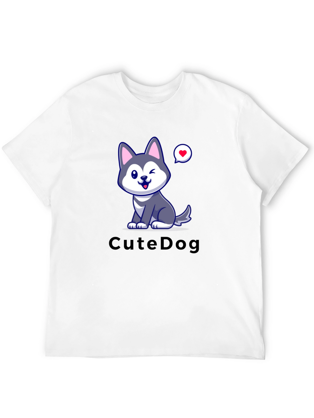 Cute Dog Graphic T-Shirt