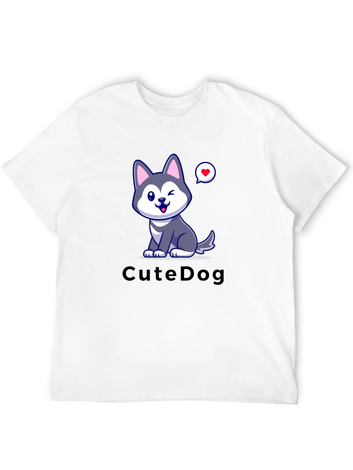 Cute Dog Graphic T-Shirt