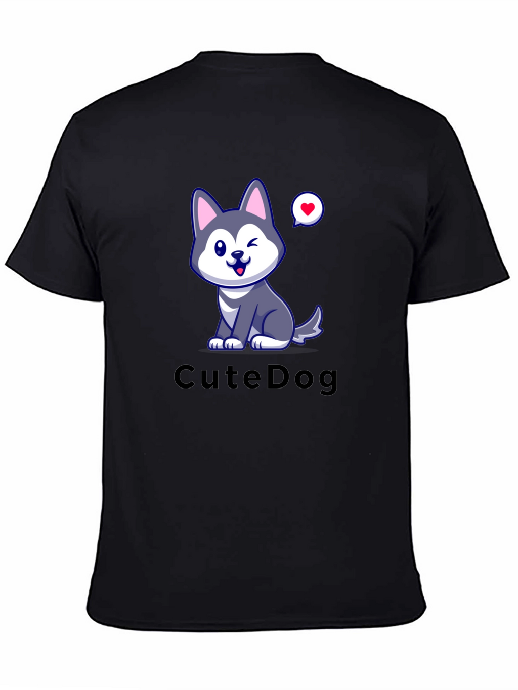 Cute Dog Graphic T-Shirt