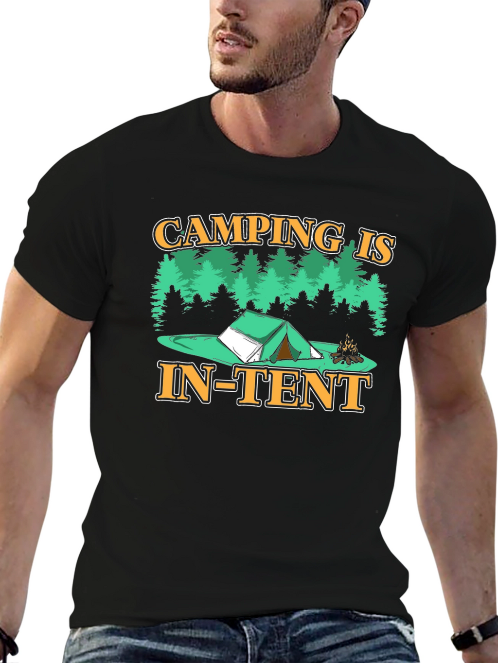 Camping is In-Tent T-Shirt