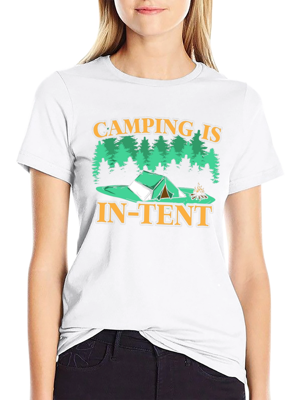 Camping is In-Tent T-Shirt