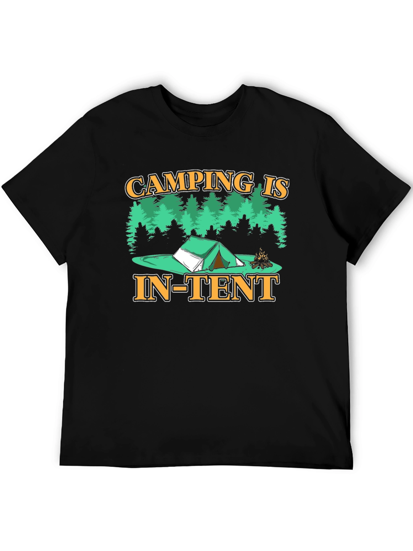 Camping is In-Tent T-Shirt