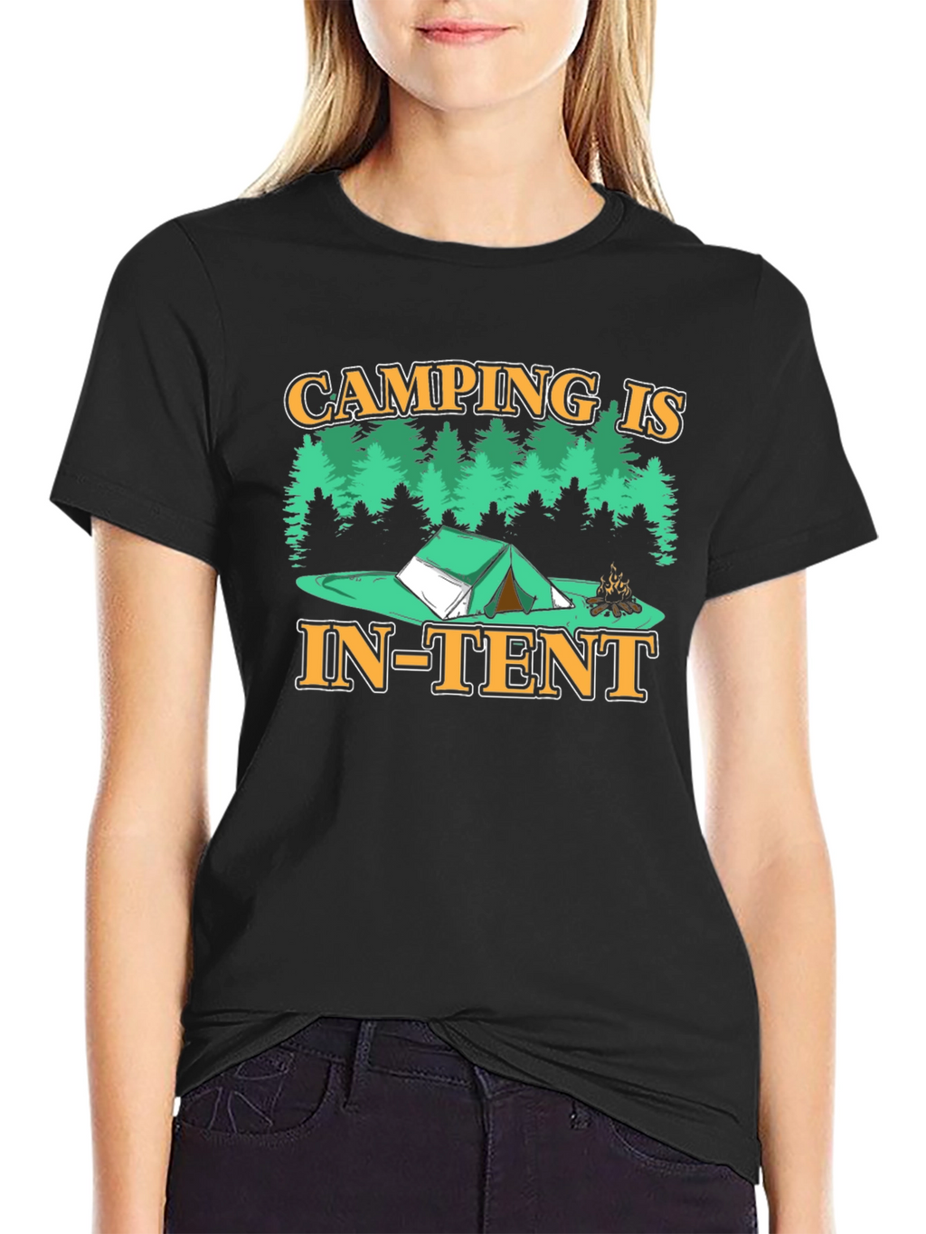 Camping is In-Tent T-Shirt