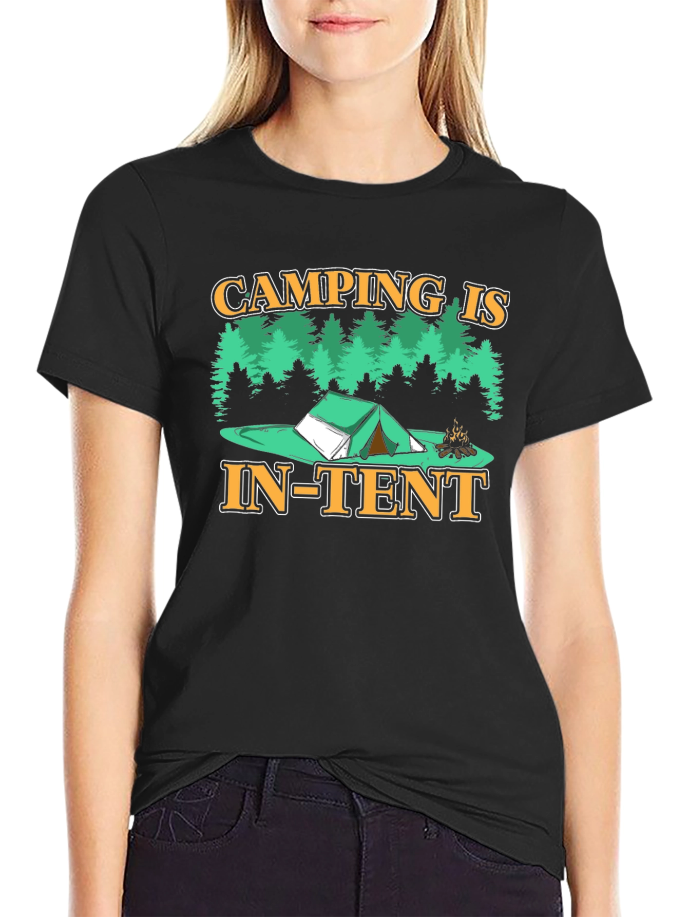 Camping is In-Tent T-Shirt