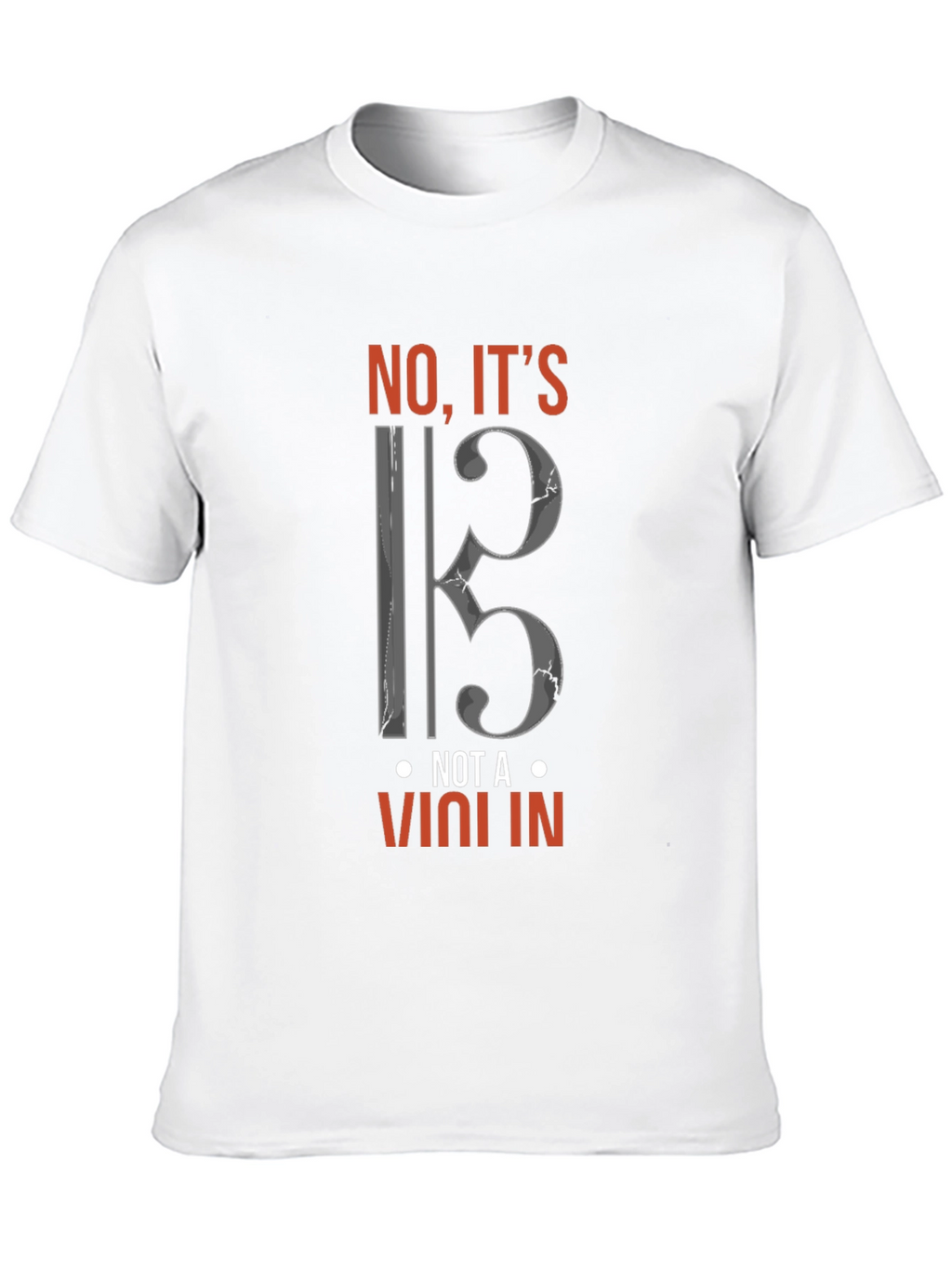 Viola Clef T-Shirt - Music Lovers Tee