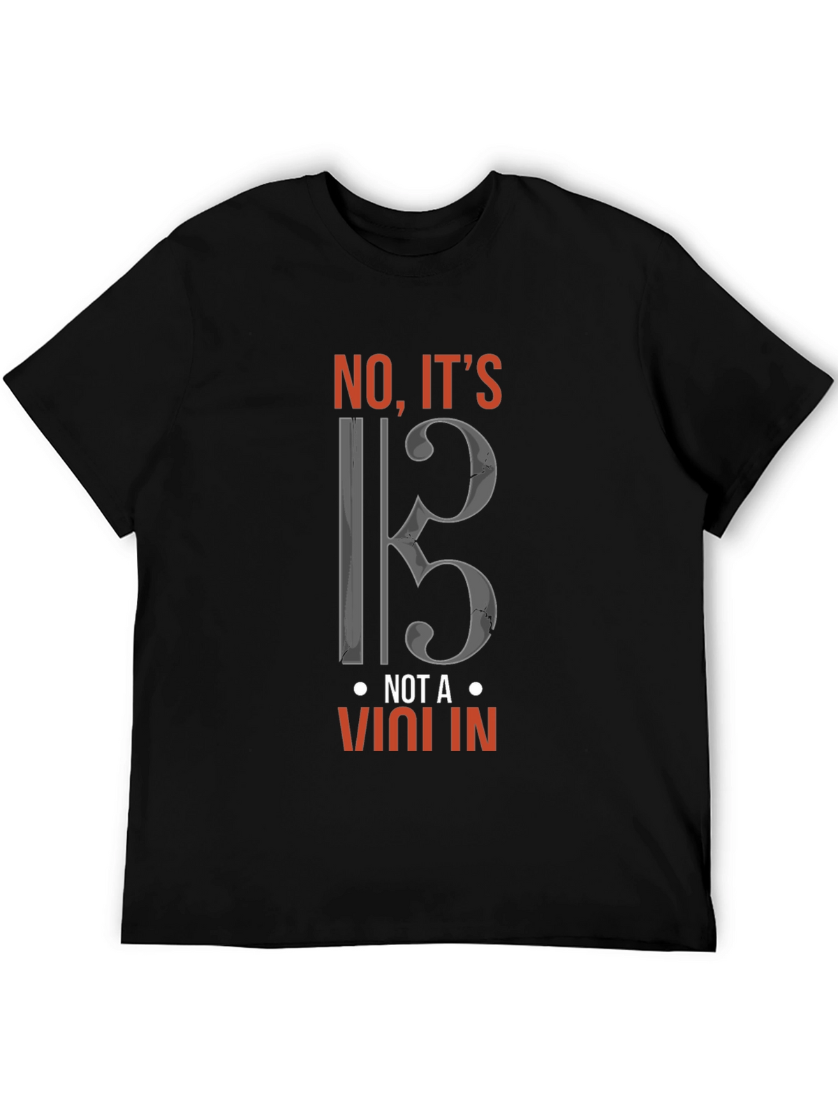 Viola Clef T-Shirt - Music Lovers Tee