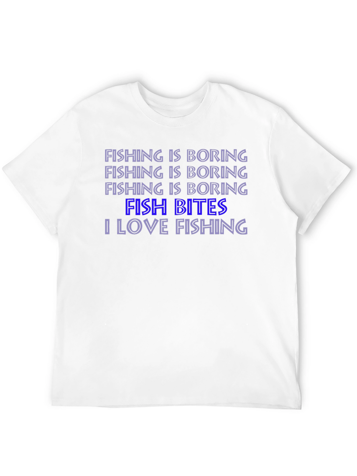 Fishing Humor T-Shirt: Fish Bites