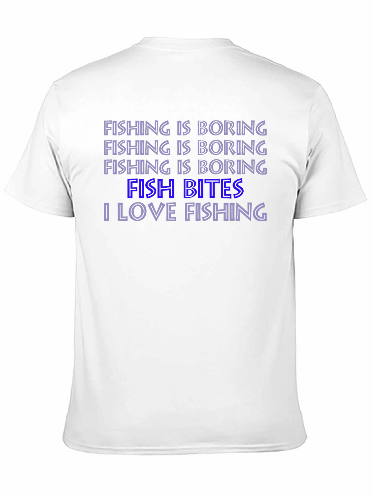Fishing Humor T-Shirt: Fish Bites