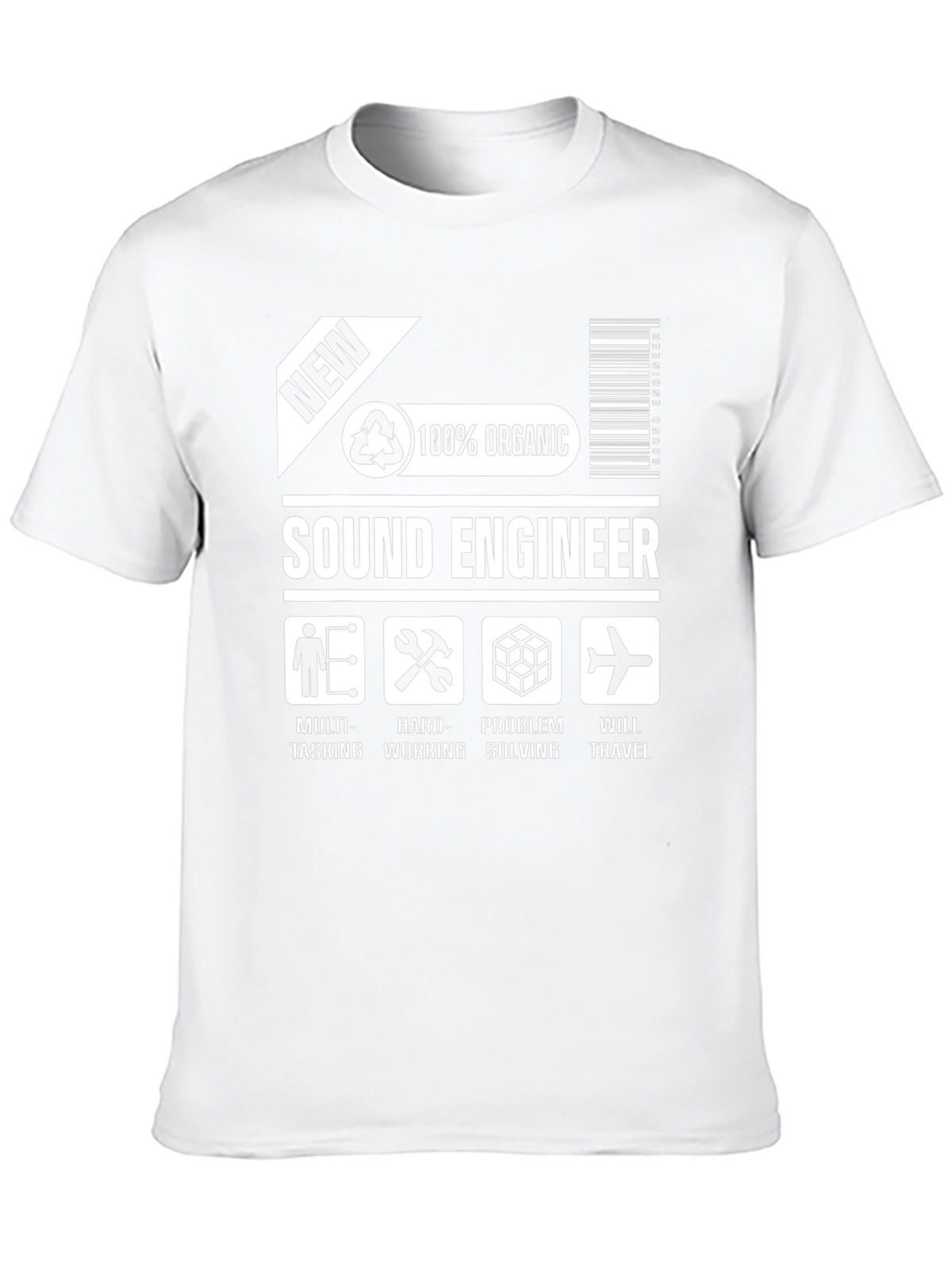 Sound Engineer Organic T-Shirt