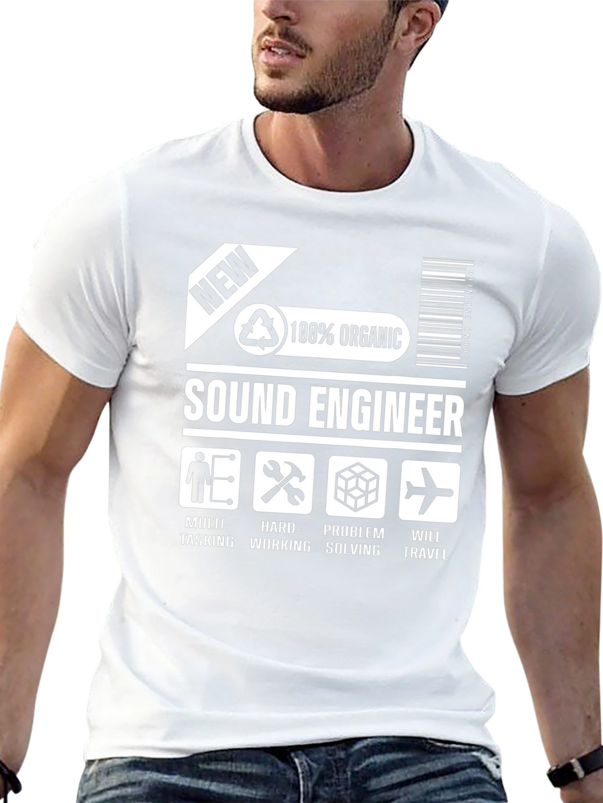 Sound Engineer Organic T-Shirt