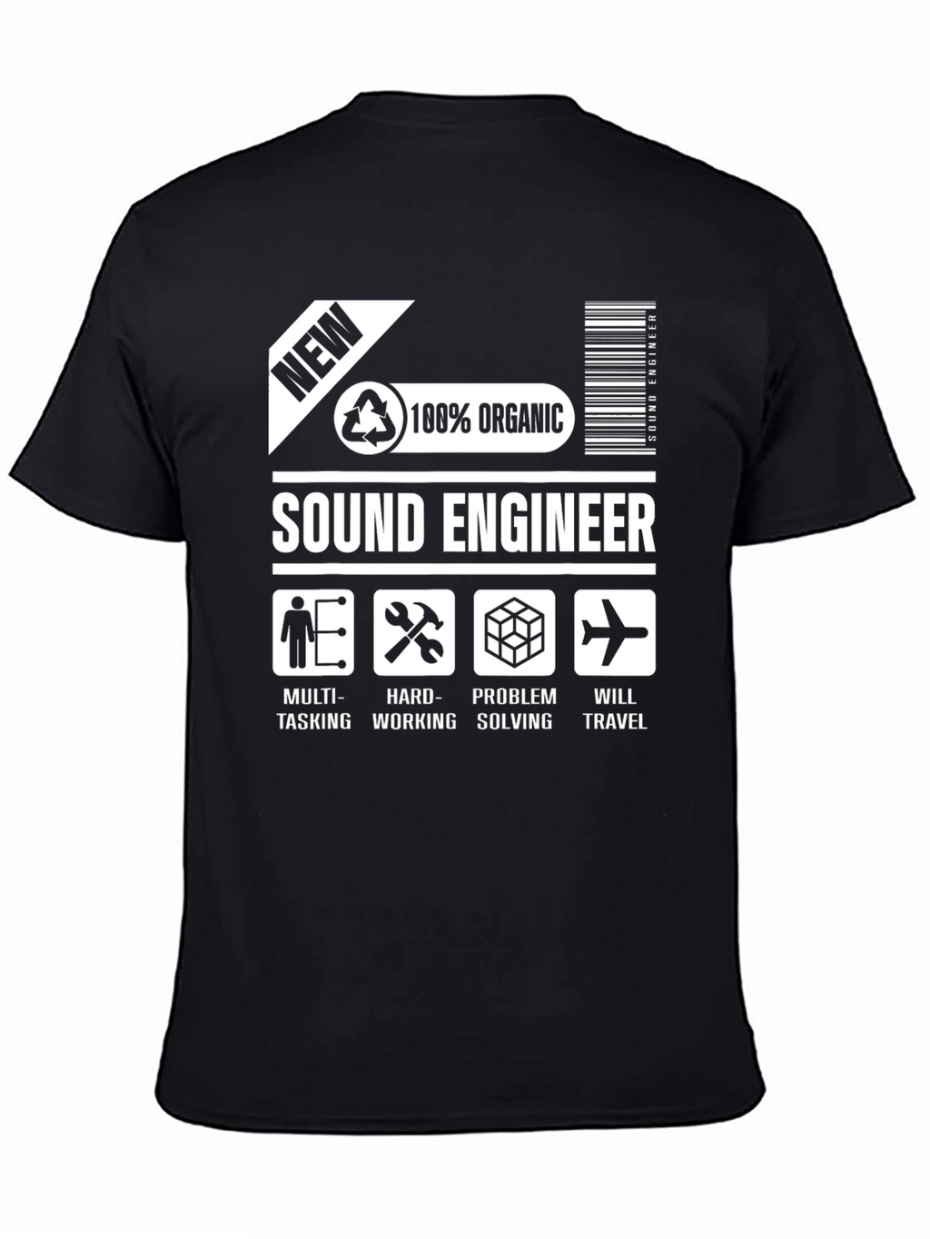 Sound Engineer Organic T-Shirt