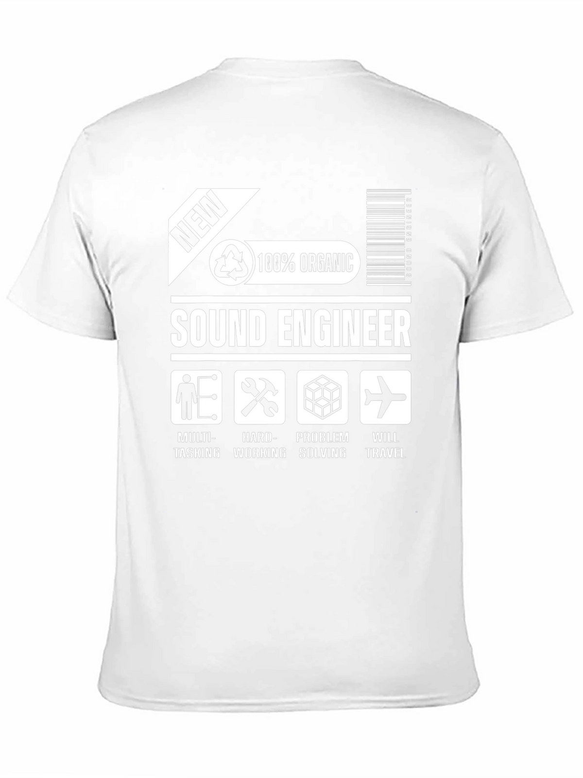Sound Engineer Organic T-Shirt