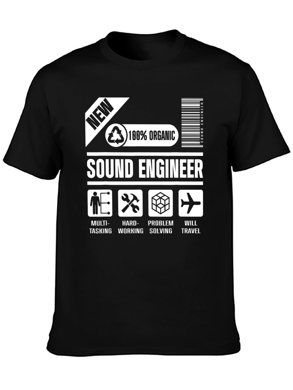 Sound Engineer Organic T-Shirt