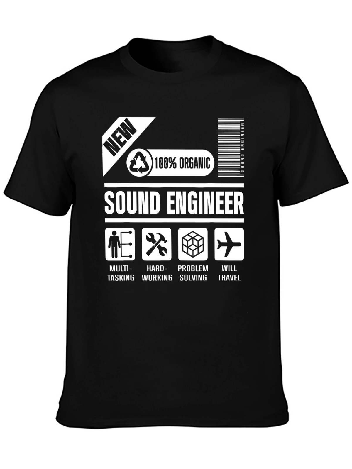 Sound Engineer Organic T-Shirt