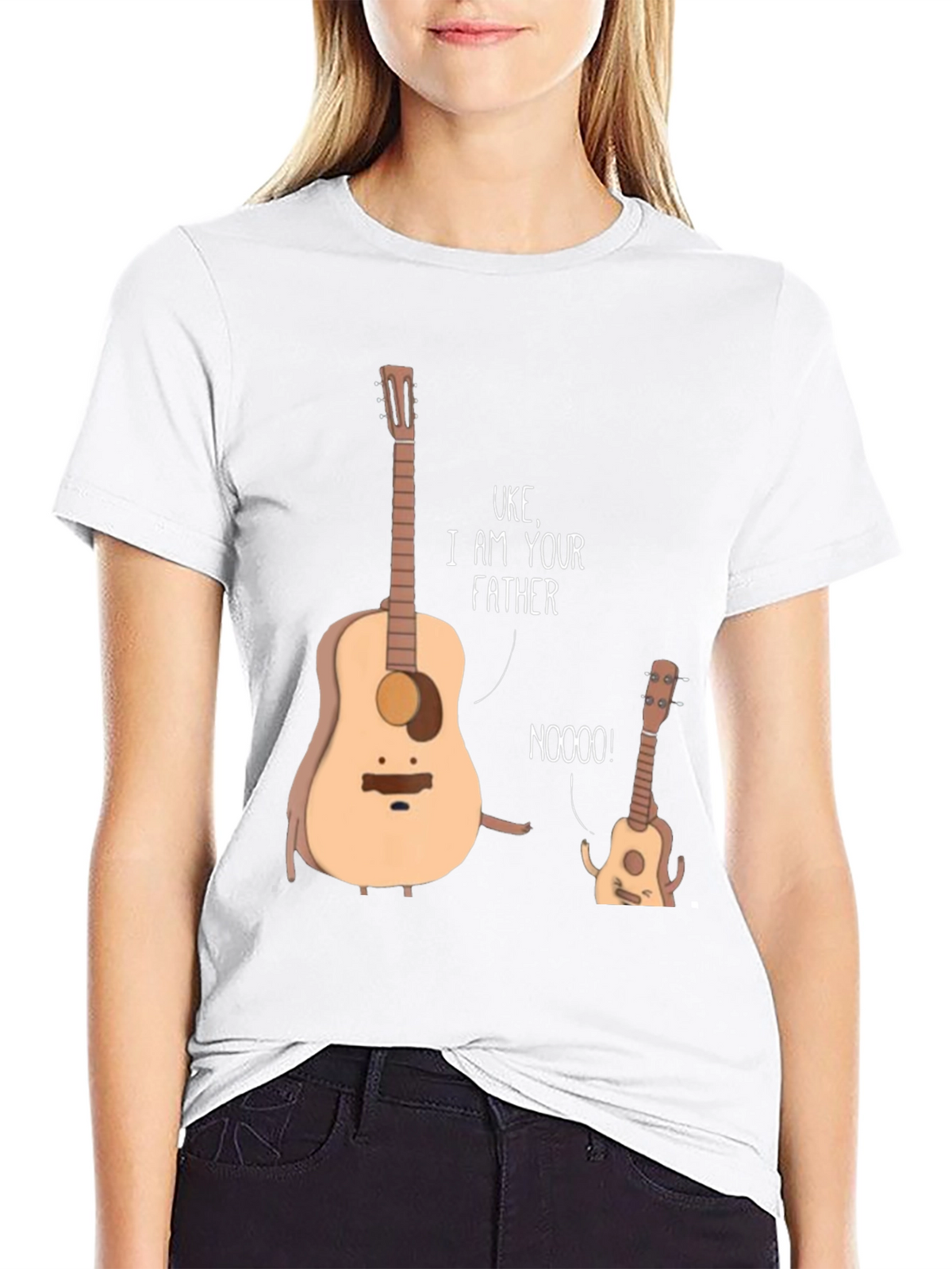 Uke I Am Your Father Funny Music T-Shirt
