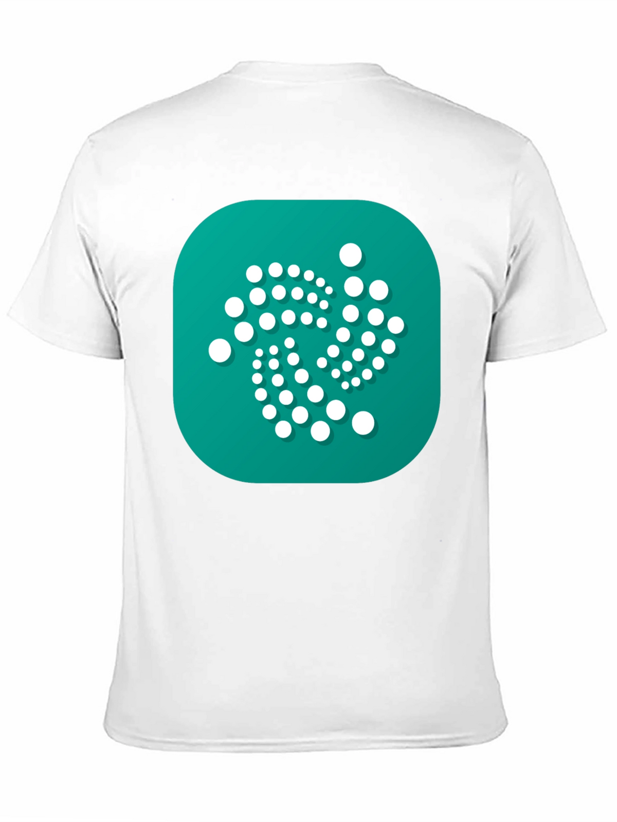 IOTA Crypto Black T-Shirt - Modern Digital Currency Design