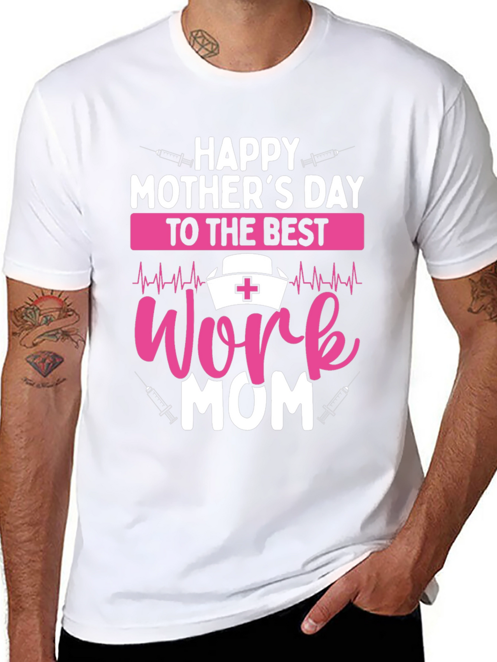 Happy Mothers Day Work Mom T-Shirt