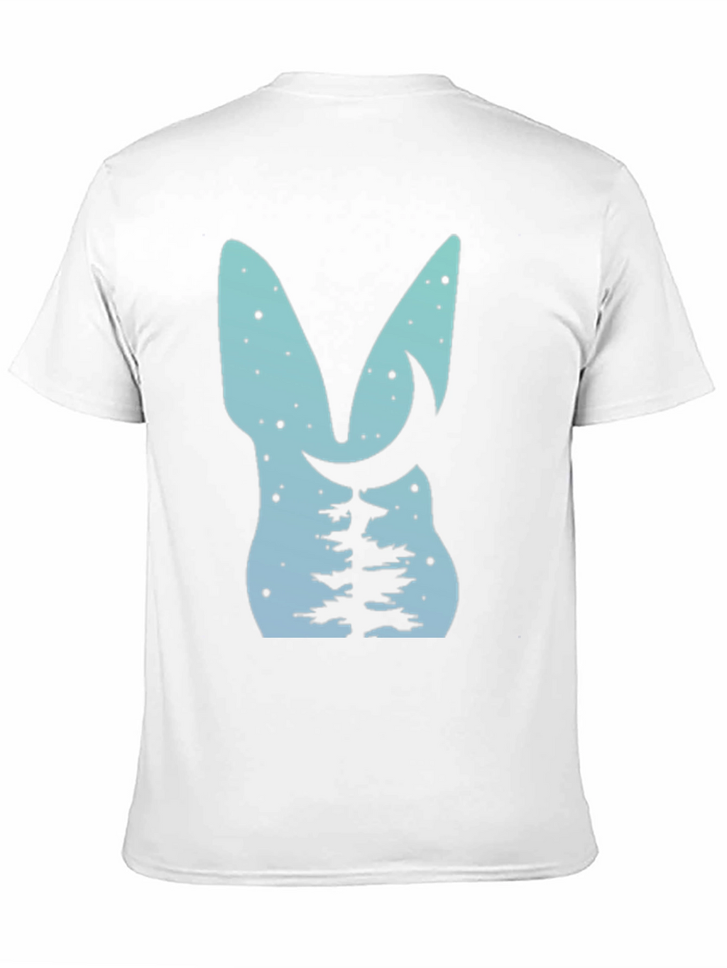 Nature Lovers Tee: Bunny Moon & Tree Design