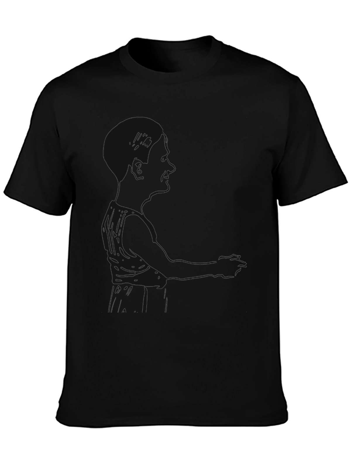 Classic Black T-Shirt - Soft & Comfortable Fit