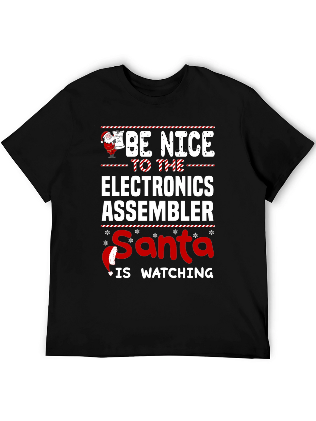 Electronics Assembler Christmas T-Shirt