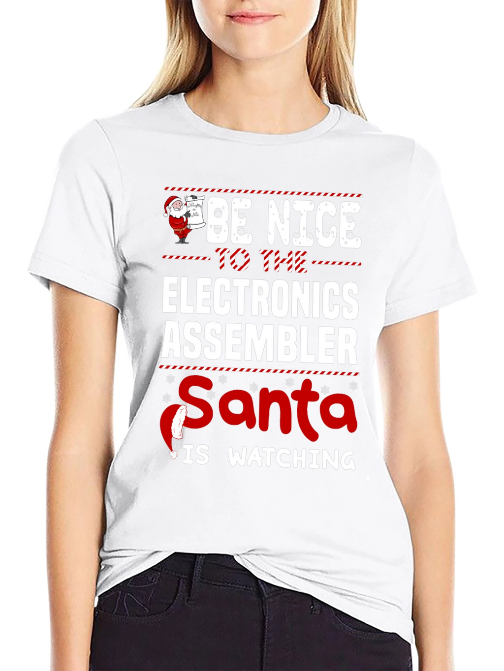 Electronics Assembler Christmas T-Shirt