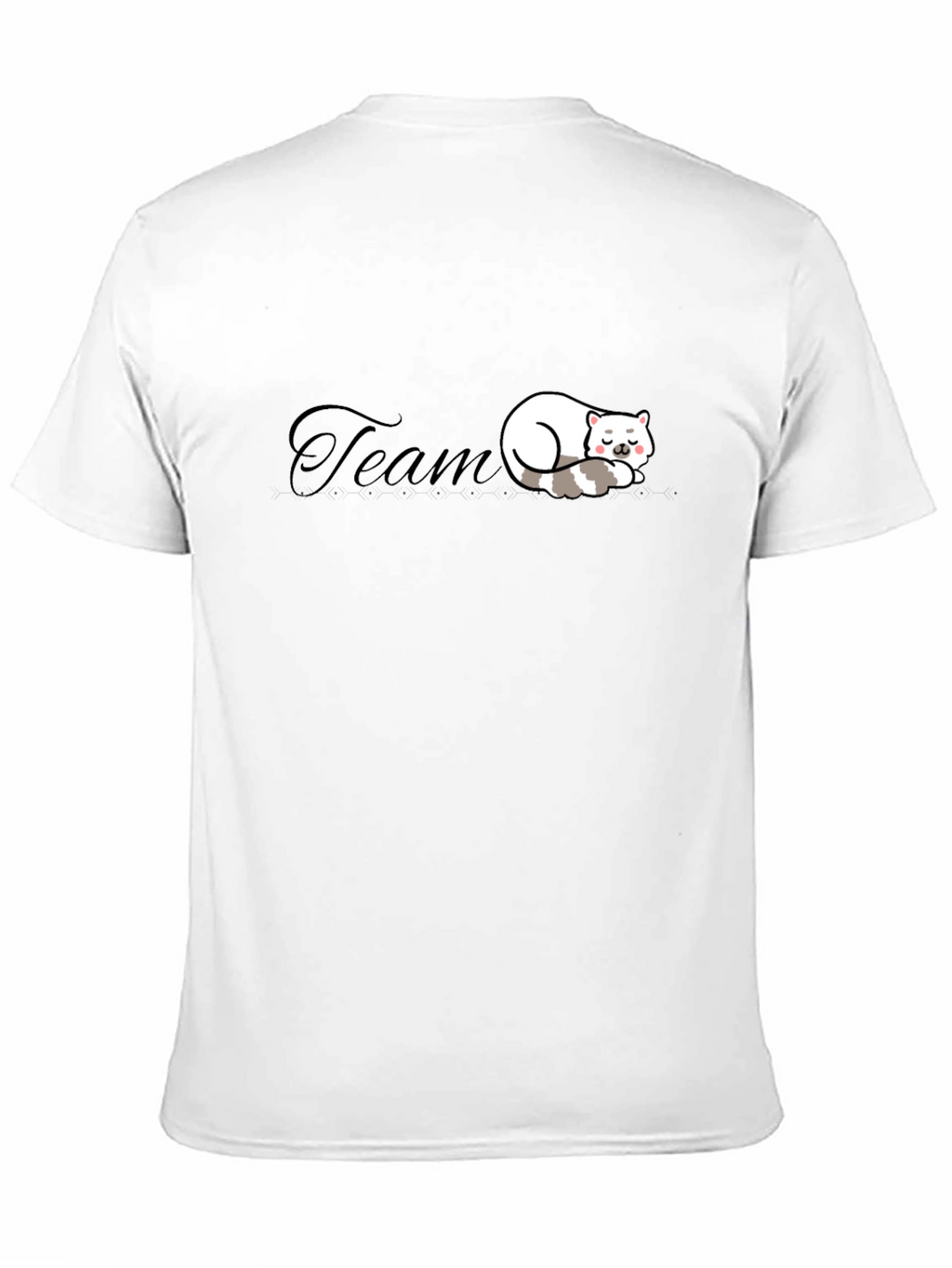 Team Cat Nap Black T-Shirt - Soft & Comfy