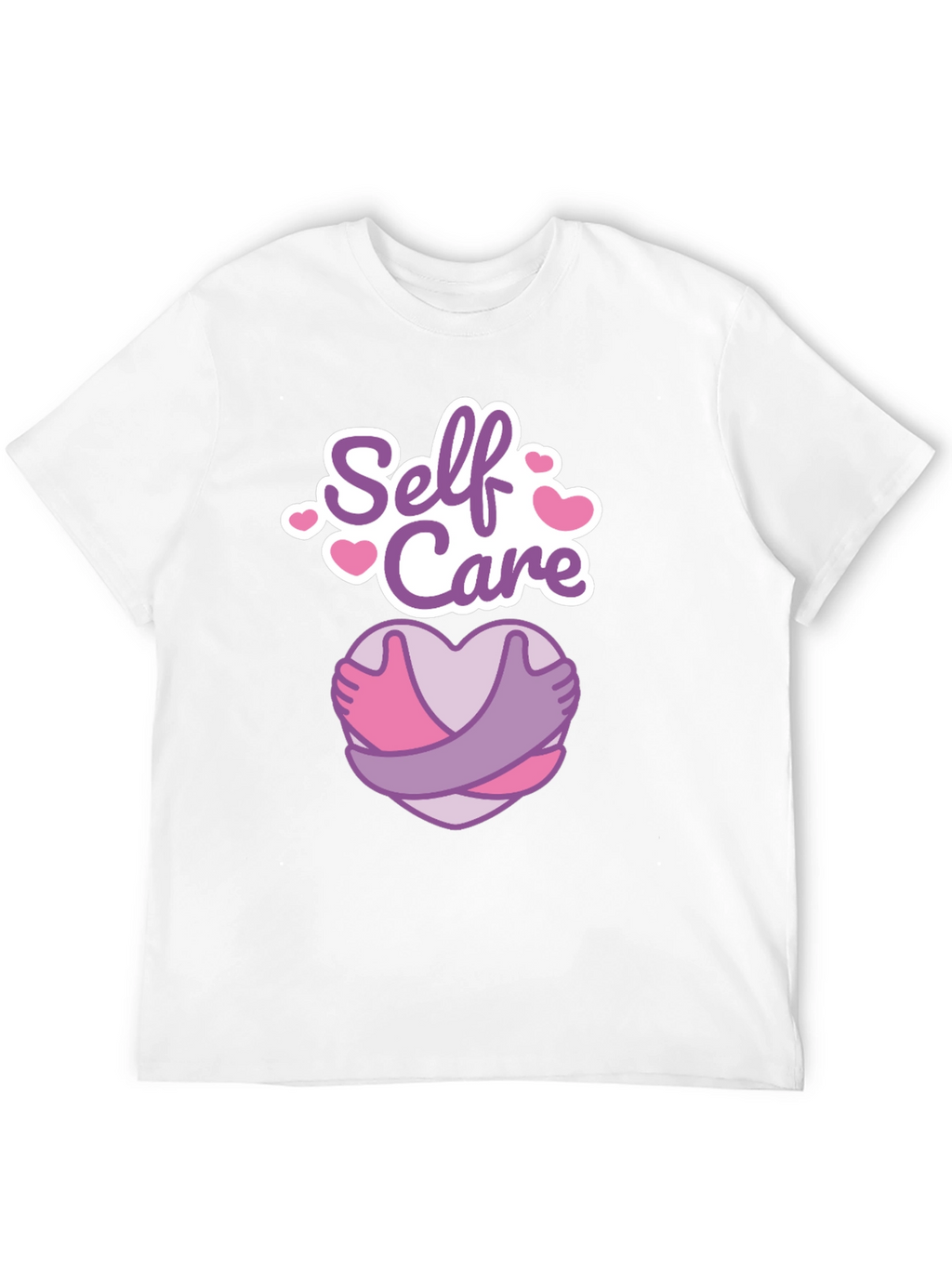 Self Care Heart Hug Graphic Tee