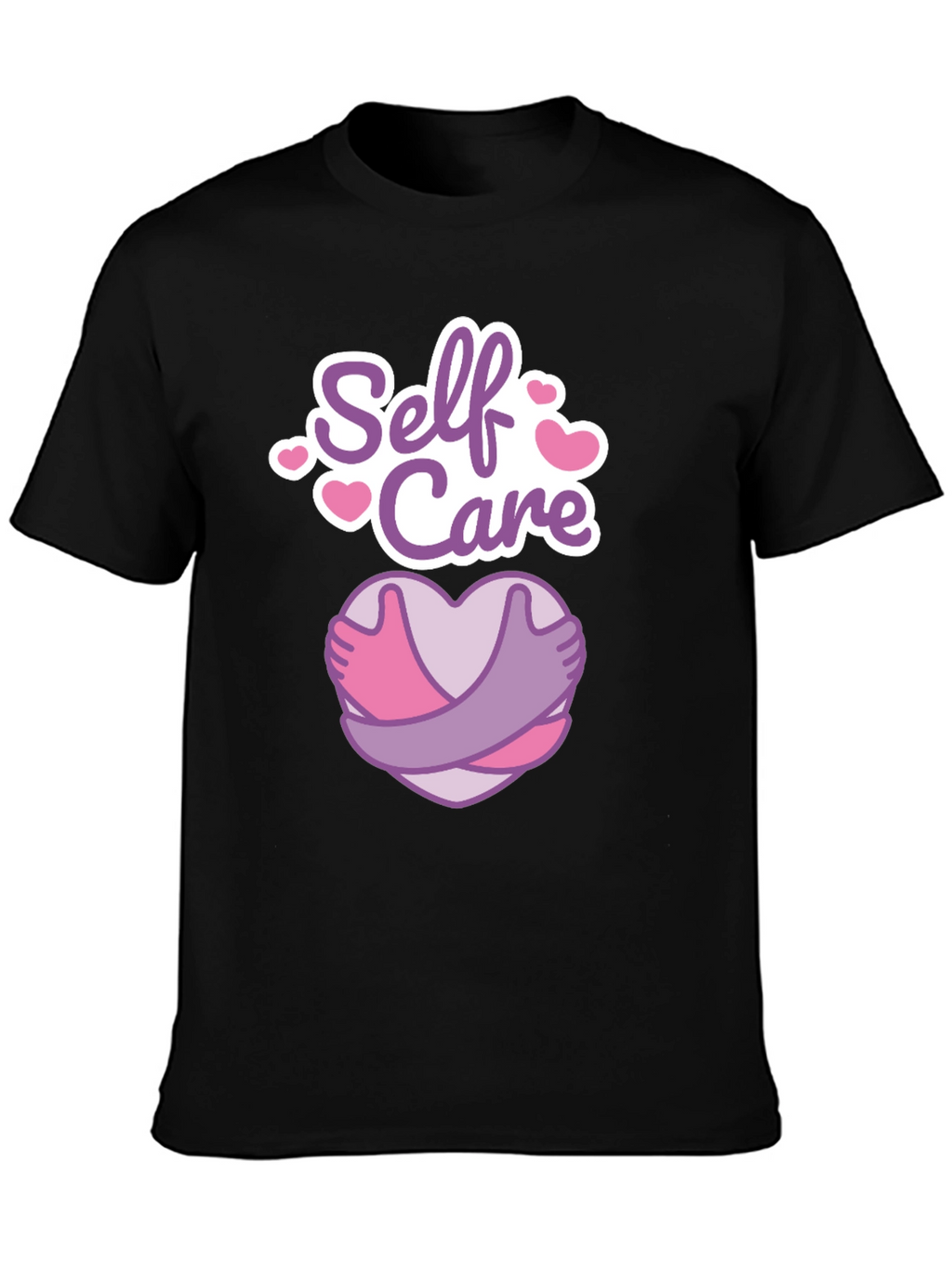Self Care Heart Hug Graphic Tee