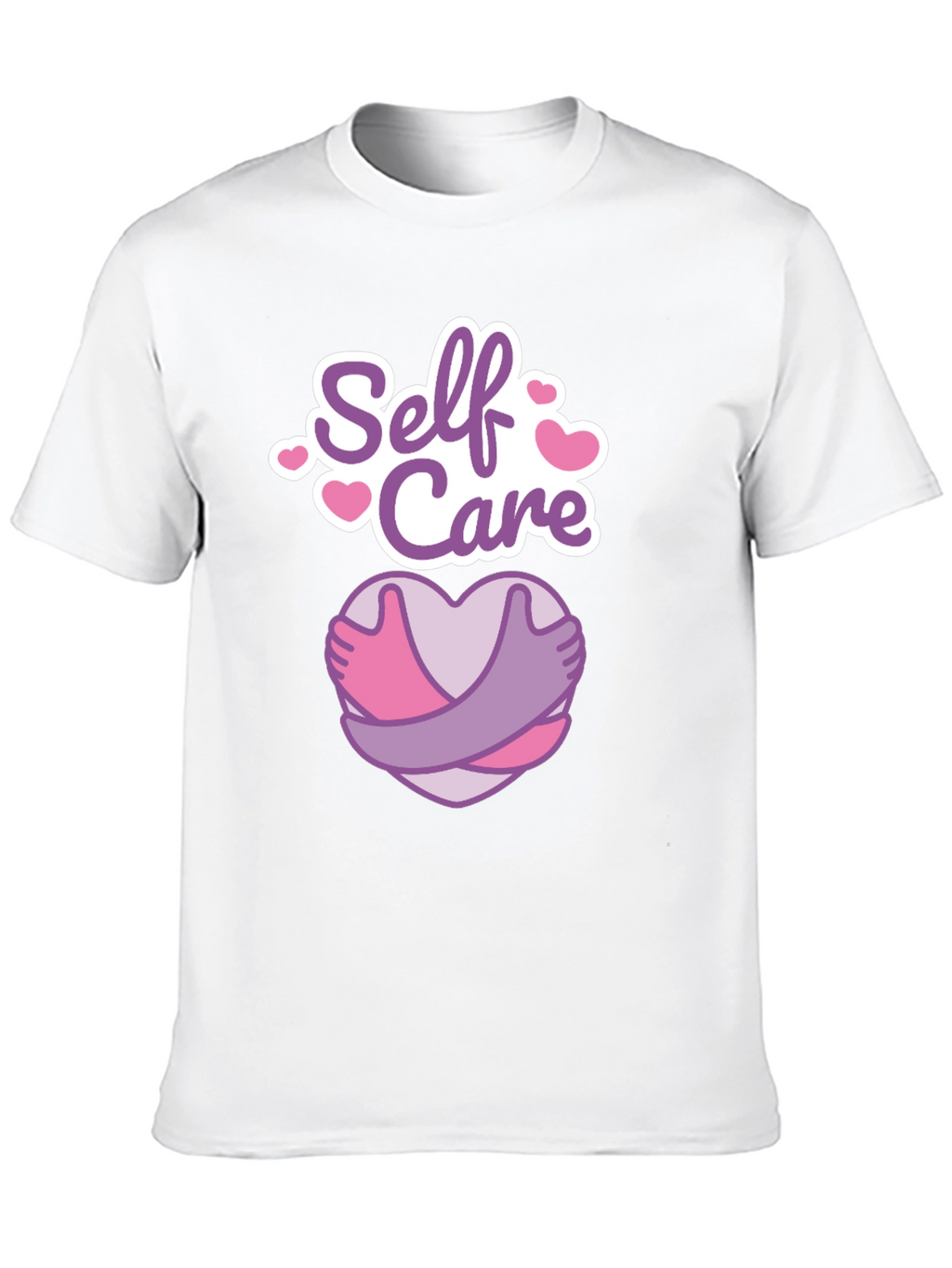 Self Care Heart Hug Graphic Tee