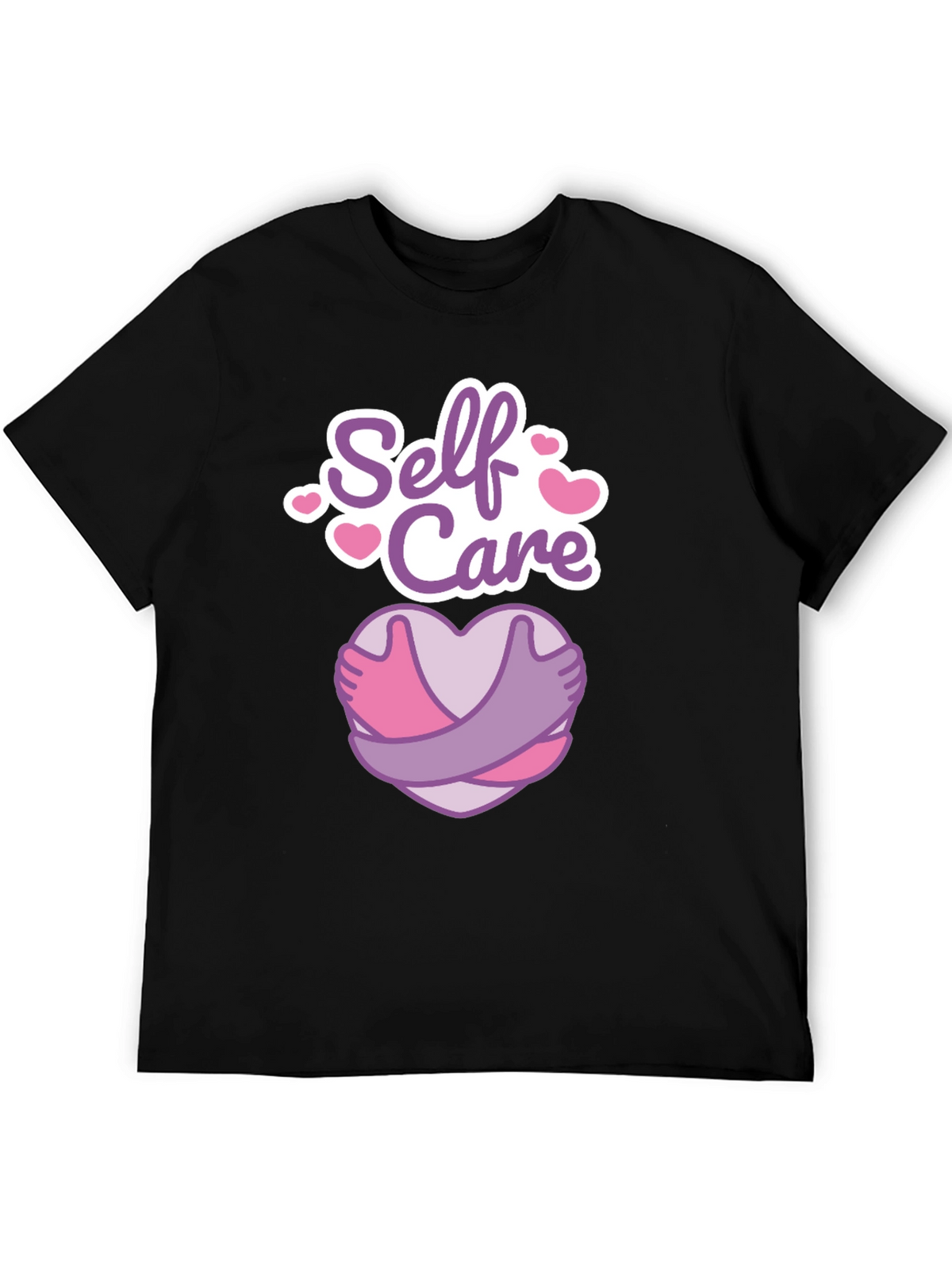 Self Care Heart Hug Graphic Tee
