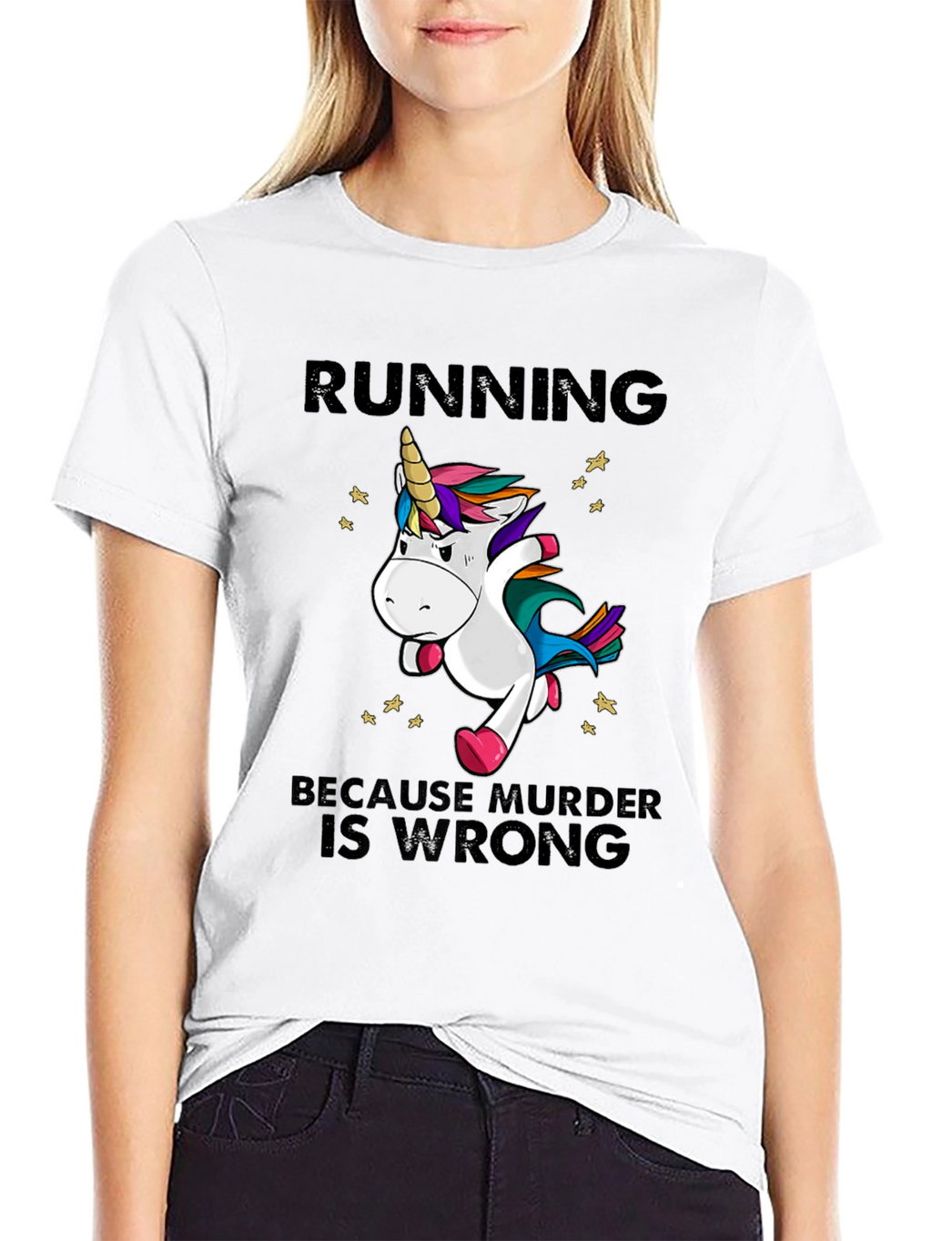 Running Because Murder is Wrong T-Shirt