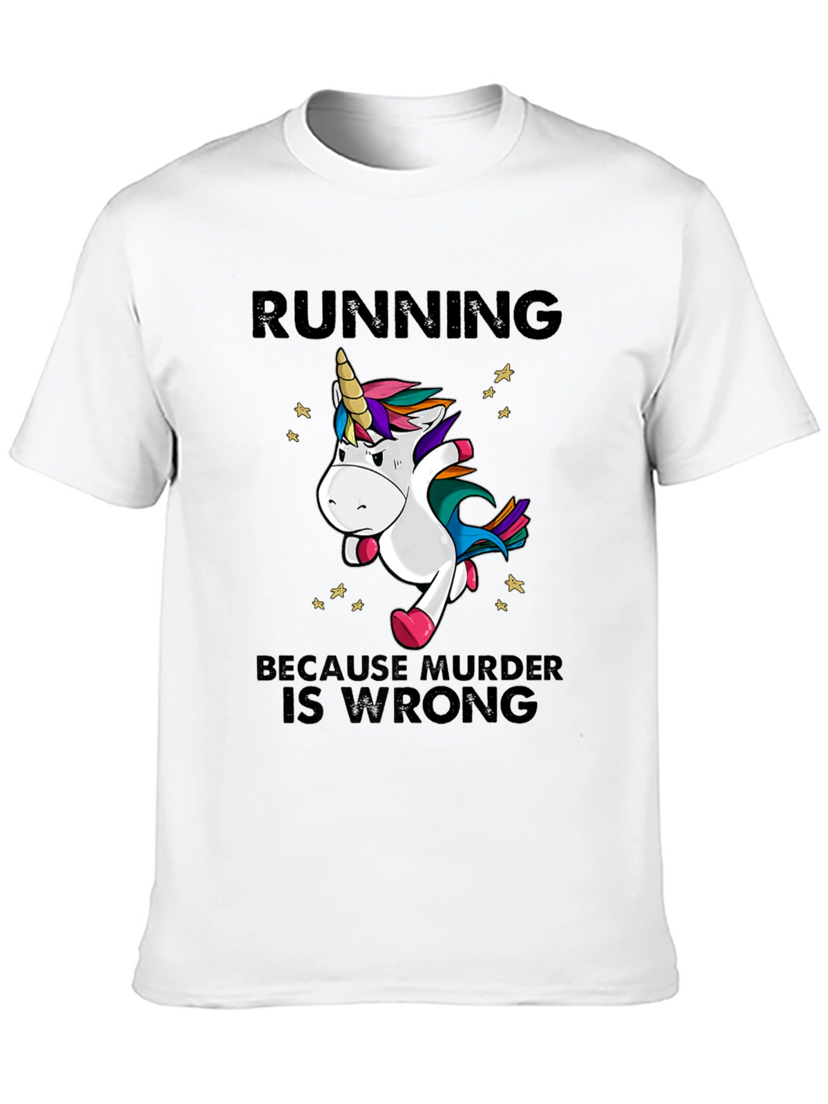 Running Because Murder is Wrong T-Shirt