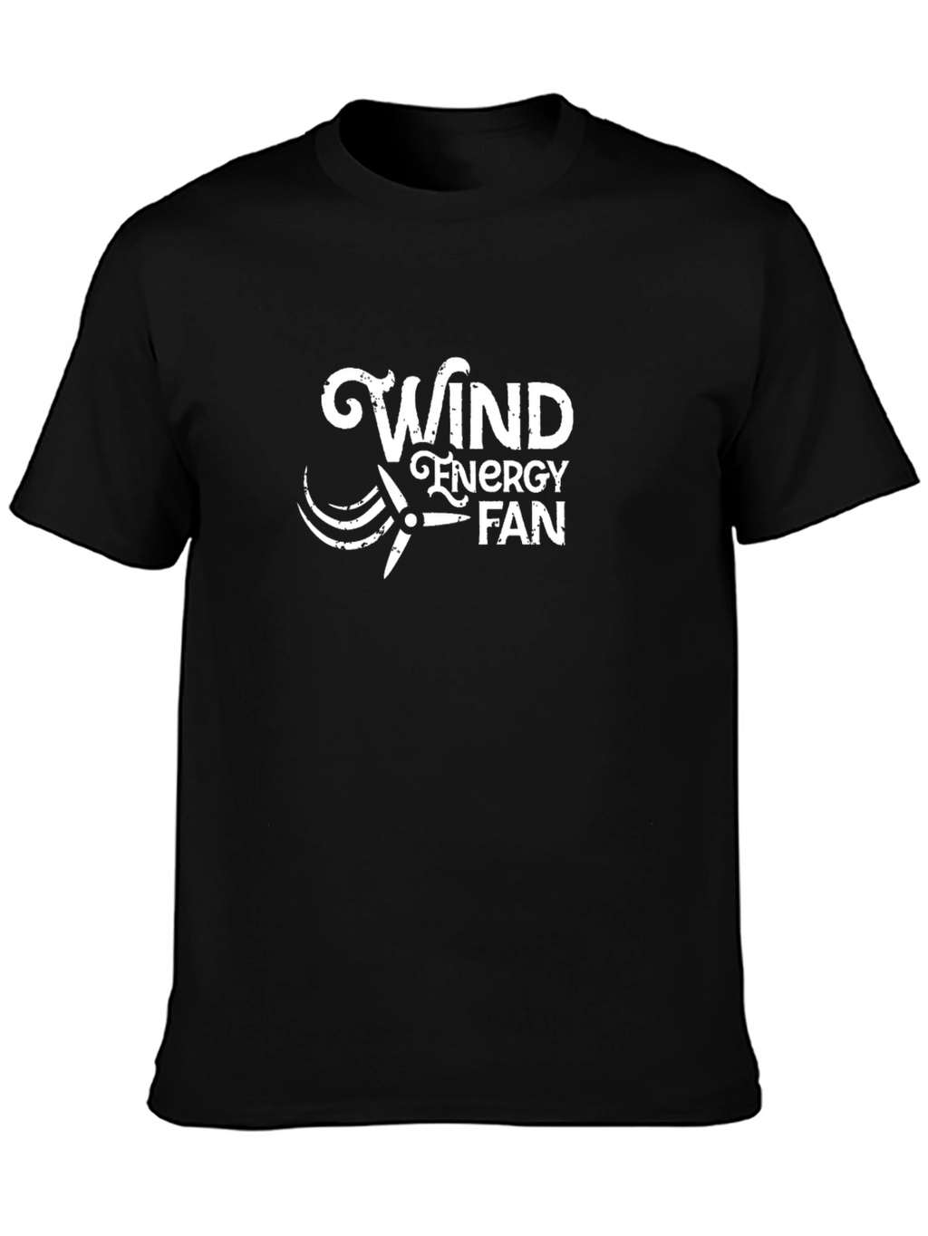 Wind Energy Fan T-Shirt - Eco-Friendly Fashion
