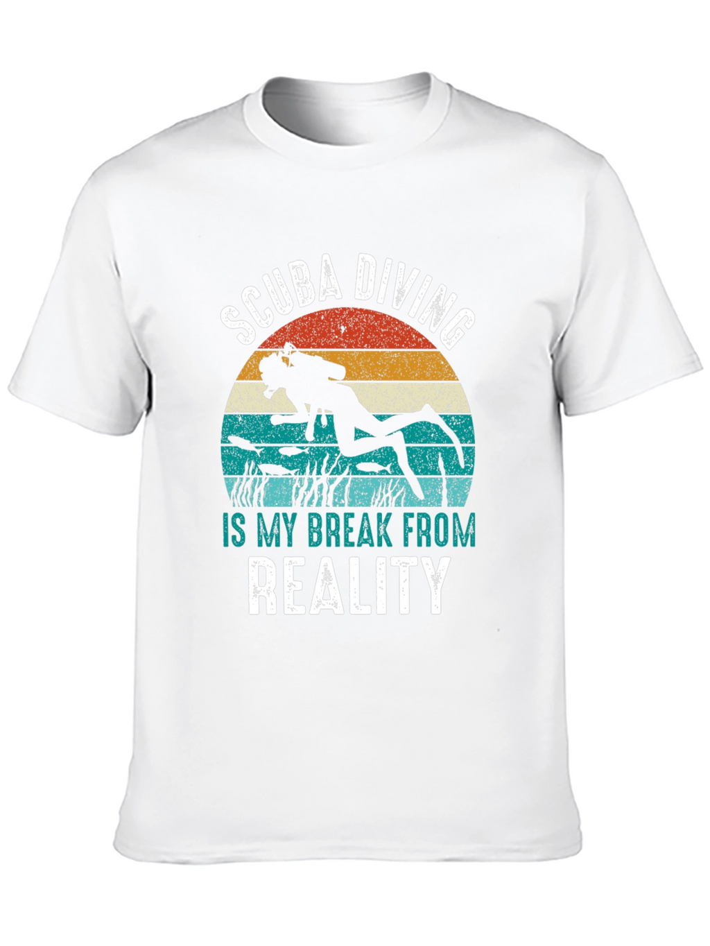 Scuba Diving Break From Reality Tee