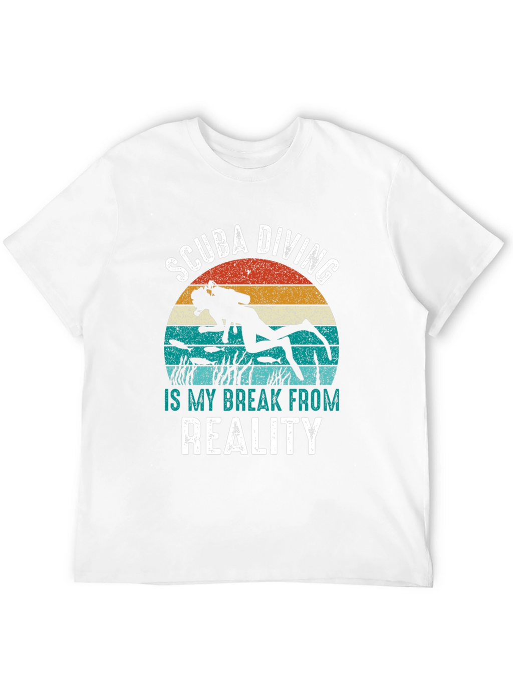 Scuba Diving Break From Reality Tee