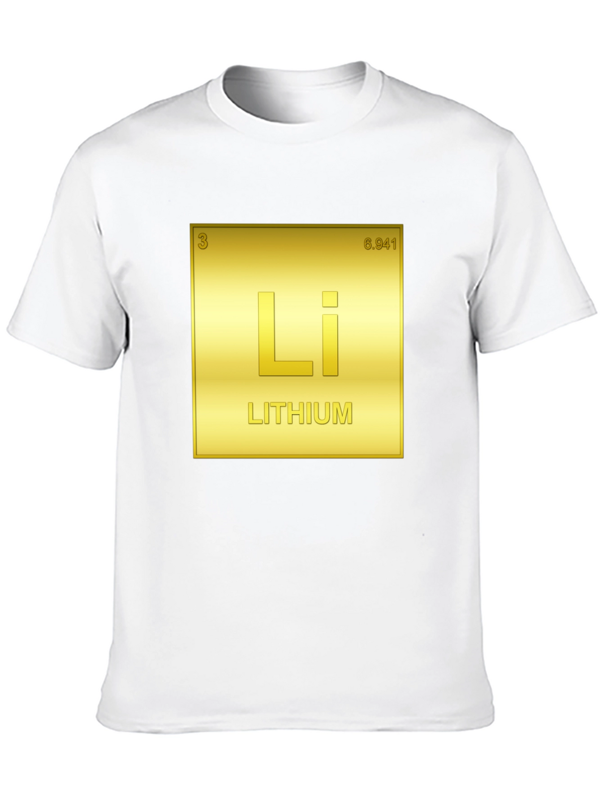 Lithium Element T-Shirt - Chemistry Science Tee