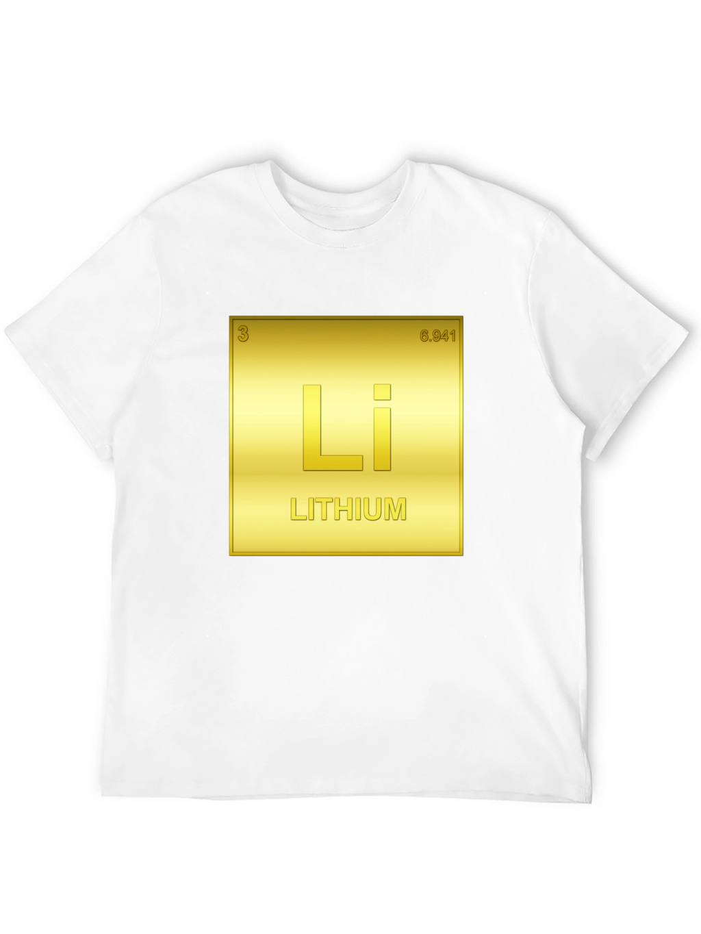 Lithium Element T-Shirt - Chemistry Science Tee