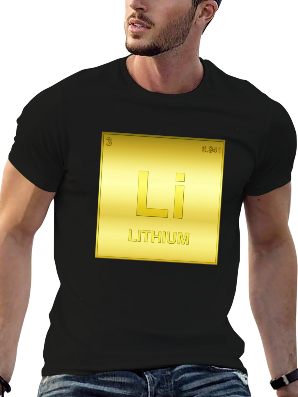 Lithium Element T-Shirt - Chemistry Science Tee