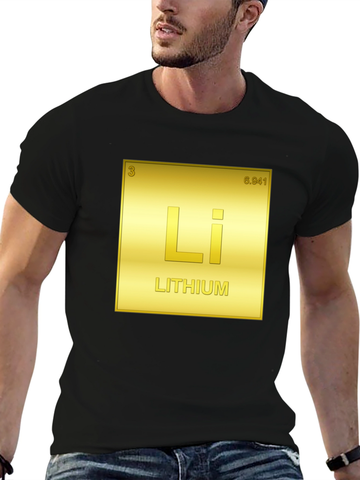 Lithium Element T-Shirt - Chemistry Science Tee