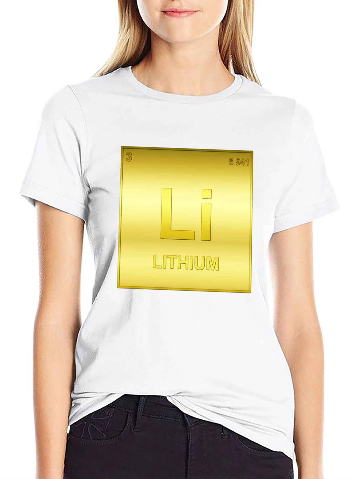 Lithium Element T-Shirt - Chemistry Science Tee