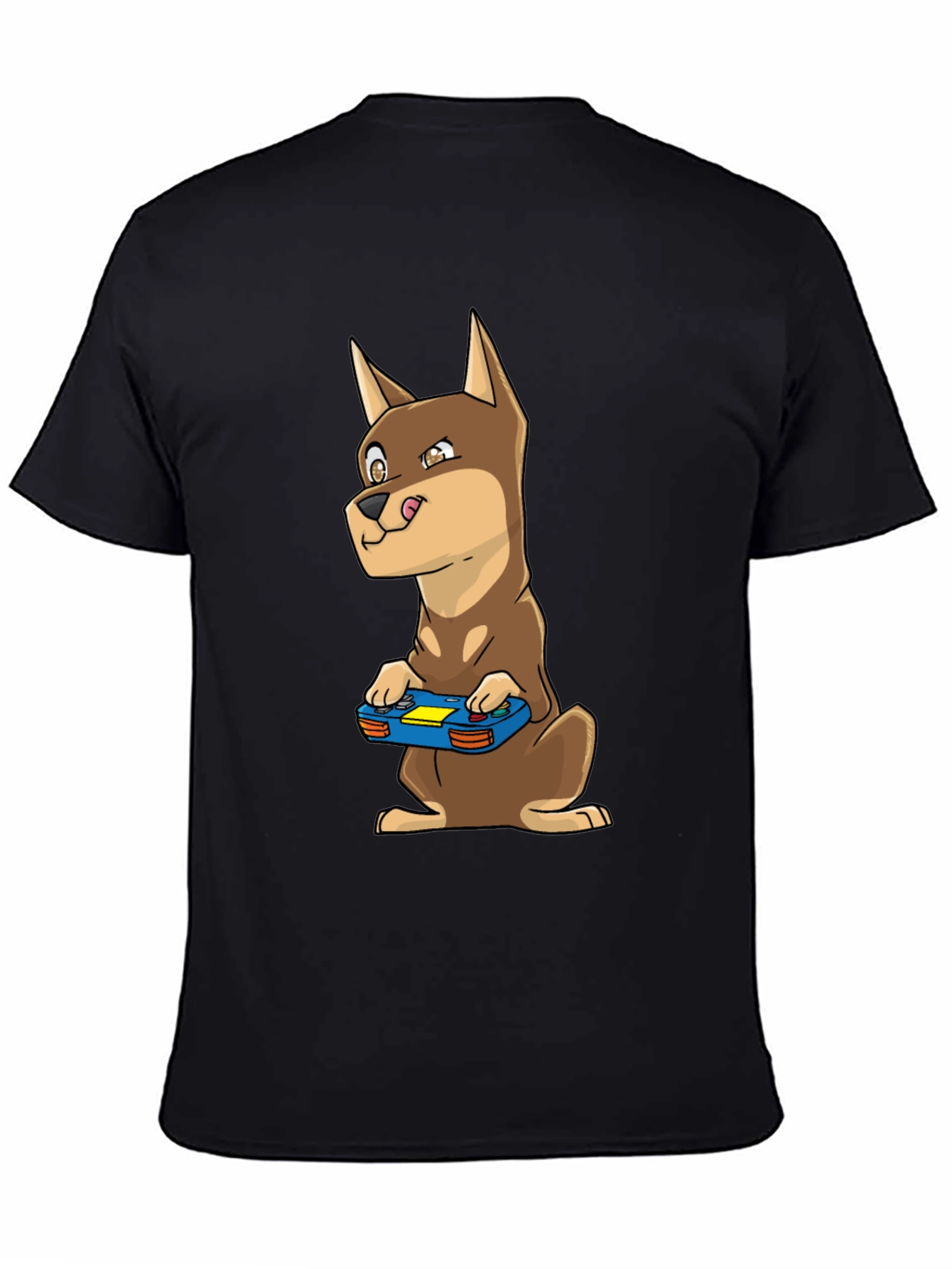 Dog Gamer T-Shirt - Funny Canine Video Game Tee